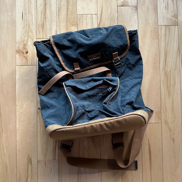 LL Bean Vintage Rucksack - Picture 2 of 4